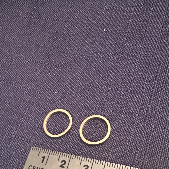 2 Gold Baby Rings R 16 - Picture 4 of 4